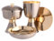 Holyart Calice ciboire patène offertoire Style Moderne Laiton argenté, Patène eucharistique