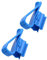 Toddmomy Aquarium Tube Clamp Quick-fit Hose Clamp for Aquarium Filtration Hose Holder Clips