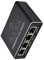 Greabuy Splitter Ethernet da 1 a 2/3/4 ad alta velocità 1000Mbps adattatore convertitore per router, display del computer con alimentazione USB