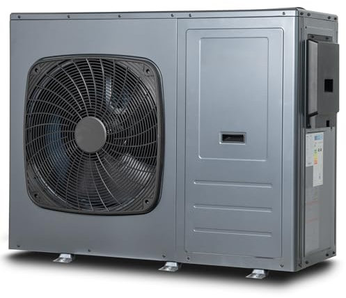 Smad Pompe à Chaleur Air Eau 8kW, Réfrigérant R290, Système Domestique avec WIFI, Fonction Triple - Refroidissement, Chauffage et Eau Chaude, Conception Silencieuse Intégrée