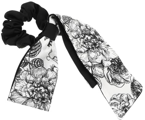 CALLARON Elastisches Haargummi aus Satin Weich für Damen Haarschmuck mit Schleife für Alltag Sport und Party