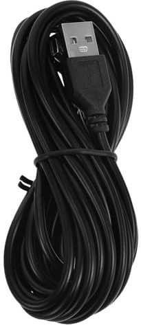 USB Ladekabel für Auto Dvr mit 90-Grad Winkel, 3,5mm Schwarz