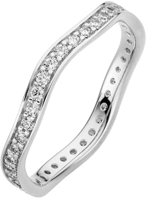 Orolino Damen Ring 333/- Gold Glänzend Zirkonia weiß 067370159