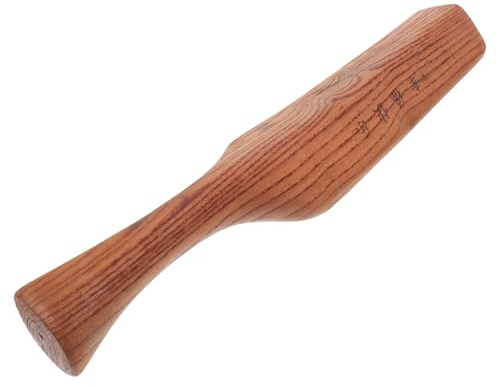 SUPVOX Wood Laundry Hammer Manual Clothes Washing Tool 40Cm Large Solid Wood Paddle Traditional Hand Washer for Home Laundry