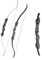 Set RAGIM Black LARP - 66 Zoll - 24 lbs - Recurvebogen