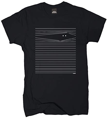 Wolkenbruch® Herren T-Shirt Augen auf - Überwachung schwarz (M bis 3XL)
