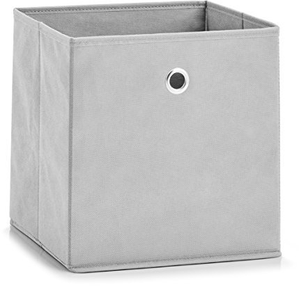 Zeller 14422 Aufbewahrungsbox, Vlies, Hellgrau