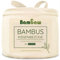 Bambaw Taie Oreiller 65x65 Bambou, Lot de 2, Taie d'oreiller Anti Transpiration et Antibactérienne, Drap Bambou Rafraichissant, Anti Acariens Literie, Drap Fraicheur et Thermorégulateur (Ivoire)