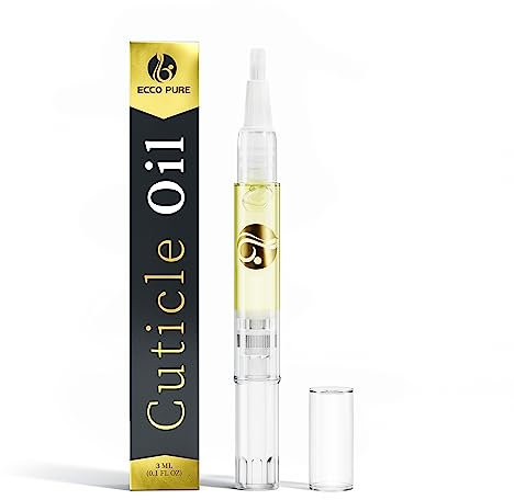 Cuticle Oil Pen | Professional Manicure & Pedicure Set Accessory | Does Wonders For Acrylic Nails | Cuticle & Nail Strengthener | Cuticle Softener For At Home Nail Care Kit | Contains Vitamin E