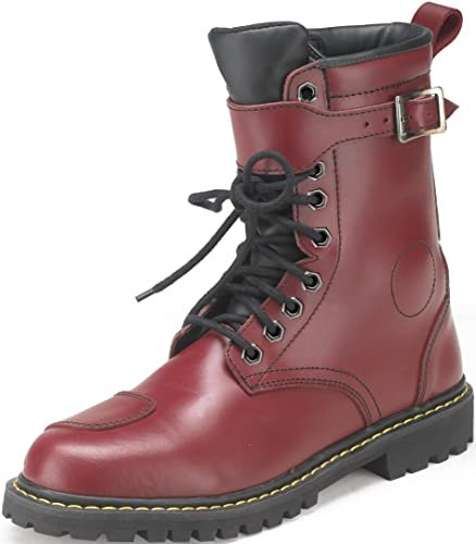 Kochmann Rider Stivali moto impermeabili (Red,37)