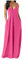 SoLu DAY8 Robe Longue Femme Ete Grande Taille S-5XL Robe Sexy Femme à Bretelles Robe de Plage Casual Decontractée Uni Couleur Vêtement Femme Pas Cher Robe Soirée Cocktail Chic (Rose, 4XL)