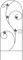 Panacea 81450 Bee-Conscious Garden Trellis, Black, 66 H