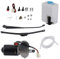 Yctze Windschutzscheibenwischer Set - Elektrischer Scheibenwischer Montage Kit Motorwischerarm Wasserausgießer Topf Schlauch für UTV ATV - Elektrischer Wischmotor
