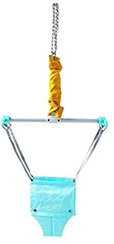 beautyhe Baby Buttafuori Altalena Neonato da Porta Porta Jumper per I Bambini del Bambino del Portello di Jumper Bambino Altalena Coperta Green