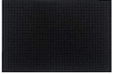 Barmatten 30 cm x 45 cm Strapazierfähige Überlaufmatte für Cafes, Restauranttheken, Bartender-Bar-Servicematte, Gummi-Trockenmatte für Geschirr und Glas-Trockenmatte (Große Matte)