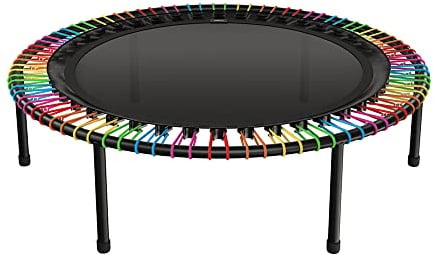 bellicon Mini Trampolin | Seilring-Federung bis 120 kg | Indoor Fitness Trampolin für Erwachsene | Schraubbeine
