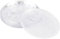MATANA 60 Clear Hard Plastic Dinner Plates, 25cm / 10 Inch - Elegant & Reusable Party Plates for Weddings, Birthdays, Picnic, BBQ, Parties