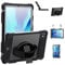 YZBYFON for iPad Pro 11-Inch (M4) 2024 Waterproof Case, Outdoor Sports IP68 Waterproof Shockproof Dustproof Built-in Screen Protector Rugged Case Compatible with Magic Keyboard iPad Pro 11-Inch (M4)
