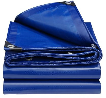 XYXHEII Telo Impermeabile Esterno 1x1.5m, Telone Occhiellato Impermeabile PVC 500 G/m², Telo Protettivo Multiuso, per Barche, Legno, Piscina, Mobili da Giardino