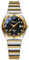 JewelryWe Damenuhr Edelstahl Leuchtende Uhren: 30m Wasserdicht Kalender Analog Quarz Armbanduhr Damen Gold/Silber Edelstahlarmband Uhr mit Römischen Ziffern Strassskala & Schwarz rundem Zifferblatt