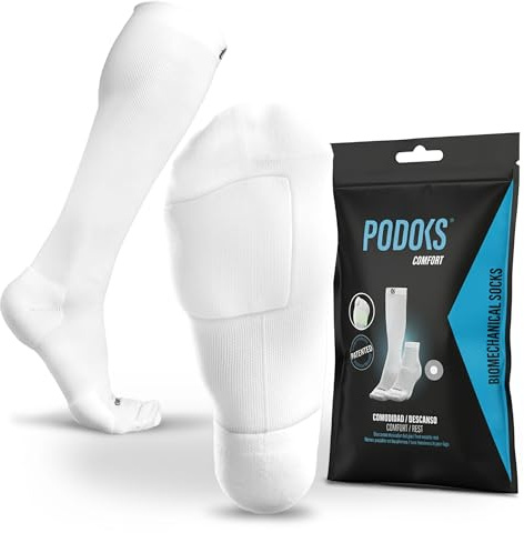 PODOKS® Kompressionsstrümpfe für Damen und Herren | Sport-Kompressionssocken | Atmungsaktives Coolmax-Gewebe | Ideal für Sport, Arbeit oder Reisen
