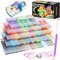 Laconile 168 Farben Glitzerstifte Gel – 0,6mm Feine Spitze Gel Pens Set & Gelstifte Set – Glitzer Gelstifte, Gel Stifte, Bunte Kugelschreiber, Gelstifte Kinder – Glitzerstifte Mädchen & Erwachsene