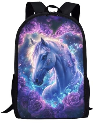 Sac à dos Wnbucioht pour enfants, filles et garçons de 4 à 12 ans, personnalisé, cartables pour maternelle, cartable pour l'école, sac à livres, One Size, Sac à dos daypack