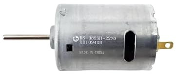 YINZHD Mini moteur 385 RS-385SH-2270 CC 6V-24V 12V 18V 15000 tr/min Moteur électrique micro à balais de carbone haute vitesse 28 mm