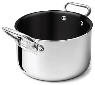 Casseruola alta alu-inox 2ply antiaderente 24 cm
