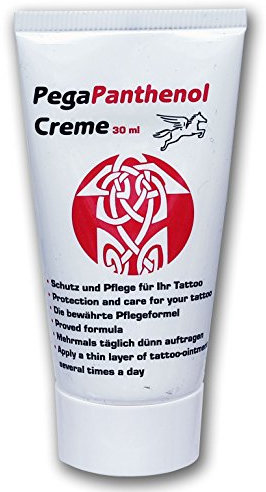PegaPanthenol 30 ml mit Panthenol Tattoopflege Tattoocreme