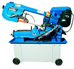 Métalprofi - Scie à ruban métal descente semi-automatique D. 178 mm 230 V 750 W - MB715 - Métalprofi