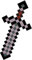 Minecraft Spada Nera Di Netherite - Giochi Minecraft Per Bambini - Accessorio Ufficiale by Disguise Per Collezionisti E Appassionati