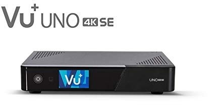 VU+ UNO 4K SE 1x DVB-T2 Dual Twin Tuner PVR Ready Linux Receiver UHD 2160p