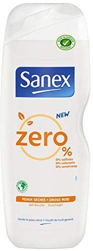 Sanex Gel douche zéro 0% peaux sèch