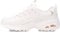 Skechers D'lites Biggest Fan, Sneaker Mujer, White Silver, 38 EU