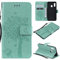 SATURCASE Coque pour Samsung Galaxy A20e, Arbre à Chat PU Cuir Magnétique Flip Portefeuille Support Porte-Carte Protecteur Housse Étui avec Dragonne pour Samsung Galaxy A20e (MS-Vert)