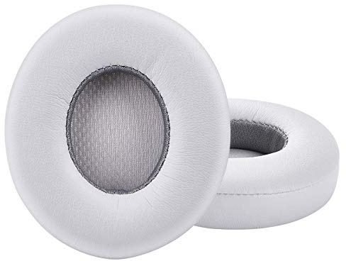 Professionelle ErsatzOhrpolster für Beats Solo 2 & Solo 3 kabellose OnEarKopfhörer, weiches Proteinleder, Geräuschisolierung, MemorySchaum, starkes Klebeband, wolkenähnlicher Komfort, extra