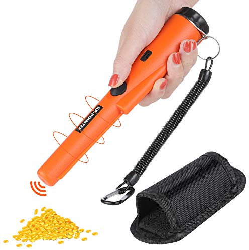 Diealles Shine Pinpointer, Impermeabile Pinpointer Metal Detector con Luce LED e Vibrazione Automatica Alta Sensibilità per Caccia al Tesoro