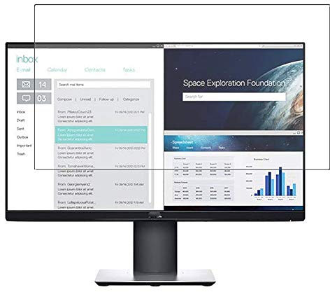 Vaxson Protector de Pantalla de Privacidad, compatible con Dell P2319H MON-P2319H-77 23 Display Monitor [no vidrio templado] TPU Película Protectora Anti Espía