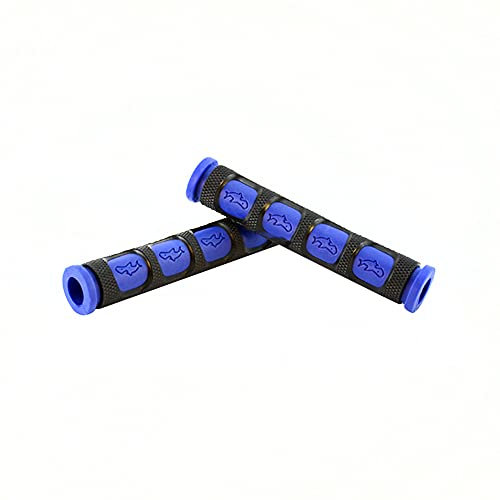 iSpchen Motorradbremsgriff rutschfester Bremsgriff Bremshebel Abdeckung Brake Hand Griffe Gummi Lenkergriff abdeckung Schutzhülle geeignet für Motorrad, Fahrrad,Blau