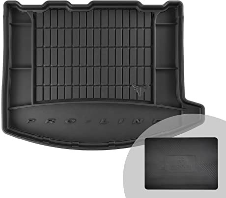 FROGUM ProLine 3D Alfombrilla Exclusiva de Goma cubeta Maletero para Ford Kuga II 2013-2019 | Práctico Organizador | Los Bordes más Altos | Al Tamaño