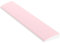 LexonElec Keyboard Wrist Rest for 75% /80% Compact Wireless Mechanical Gaming TKL Keyboard Aesthetic Ergonomic Faux Leather Memory Foam Palm Rest Anti Slip Wrist Support Cushion-Pink