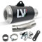 Endschalldämpfer LeoVince SLIP-ON SBK LV-10, Carbon, mit Zulassung für CF Moto CL-X Heritage/Sport