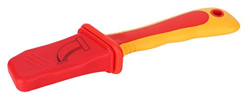 Knipex , Coltello da Elettricista Isolante Coltello Antimagnetico Tagliacavi da Elettricista Tagliacavi IEC60900 1000V Lineman Hawkbill Fast Strip