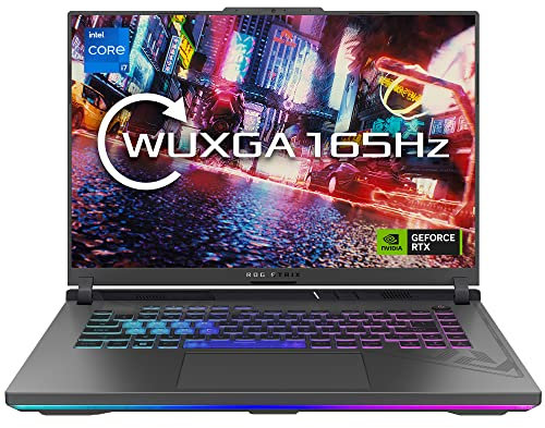MESH Computers ASUS ROG Strix G16 G614JV Gaming Laptop (Intel Core i7-13650HX (13th Gen), 16 GB DDR5-SDRAM, 1000 GB SSD, NVIDIA GeForce RTX 4060, 16 WUXGA, Windows 11 Home)