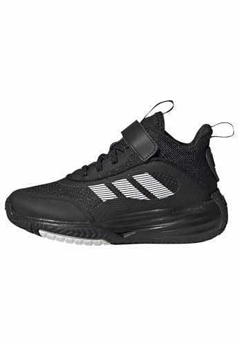 Adidas Unisex-Kids Own The Game 3.0, Black/White/Black, 3.5