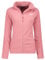 Canadian Peak Tugeak FZ Lady - Polaire Fine Femme Chaude Fermeture Zip - Veste Automne Hiver Printemps Chaud Femmes - Longues Manches Vetement Pull Fourrure Doux Confort (Rose Poudre XXL)