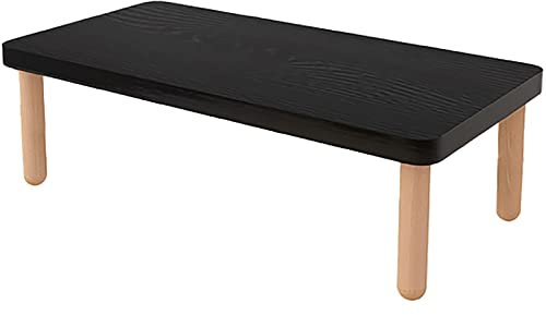 Guoyoocc Support Pc Fixe,Support D'Unité Centrale en Bois,Support D'Ordinateur De Bureau Au Sol Facile à Installer,Accessoires Meubles,Portant 25 Kg,Peut Placer Le ChâSsis,éCran D'Affichage
