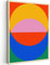 MuchoWow© Leinwand Bilder 30x40 cm Wanddeko Wohnzimmer Aesthetic Room Decor Deko Zimmer Wandbilder Modern Fotogeschenke Bauhaus - Modern - Abstrakte Kunst - Retro - Kunst