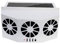 JECOMPRIS Énergie solaire Ventilateur d'extraction d'air: Ventilateur d'extraction de fenêtre d'été Extracteur pour Voiture